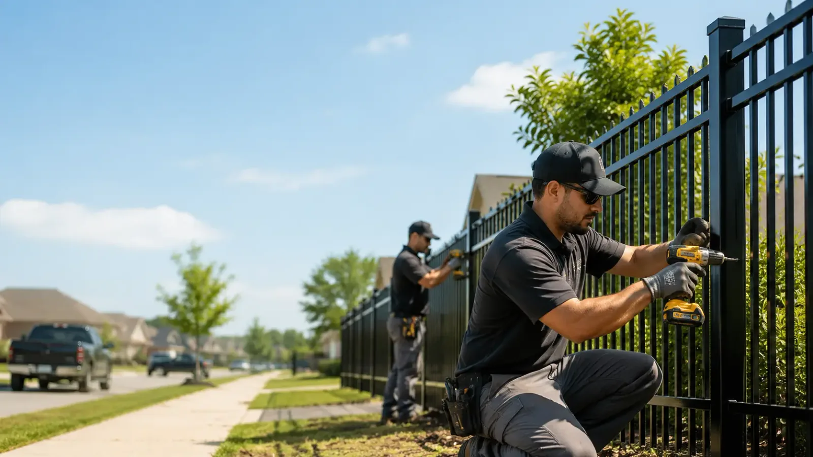 Metal Fence Installation in New Franken, WI